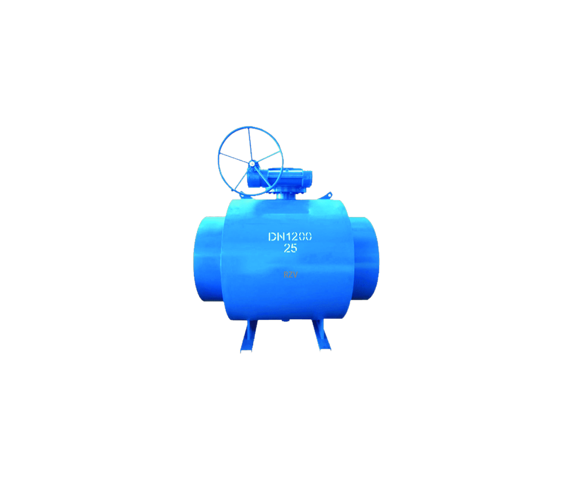 Standard PN25 · Gear fully welded ball valve